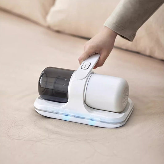 Clarion Pulse Pro™ Wireless UV-C Mattress Vacuum Cleaner – Rechargeable Portable Vacuum For Pet Hair Carpets Floors Blue Household Cleaning Supplies