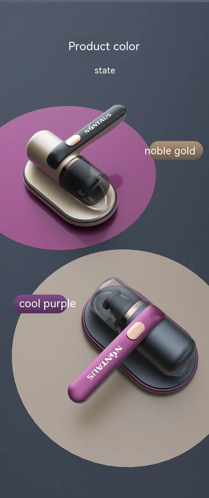 Clarion Pulse ™ Wireless UV-C Mattress Vacuum Cleaner – Derived from "clarity" and “clean” with UV-C upgrade technology.